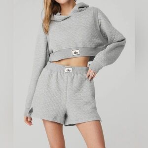 XS  - ALO Yoga Quilted Arena Boxing Short